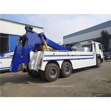 HOWO 6x4 wrecker heavry duty rotator tow truck